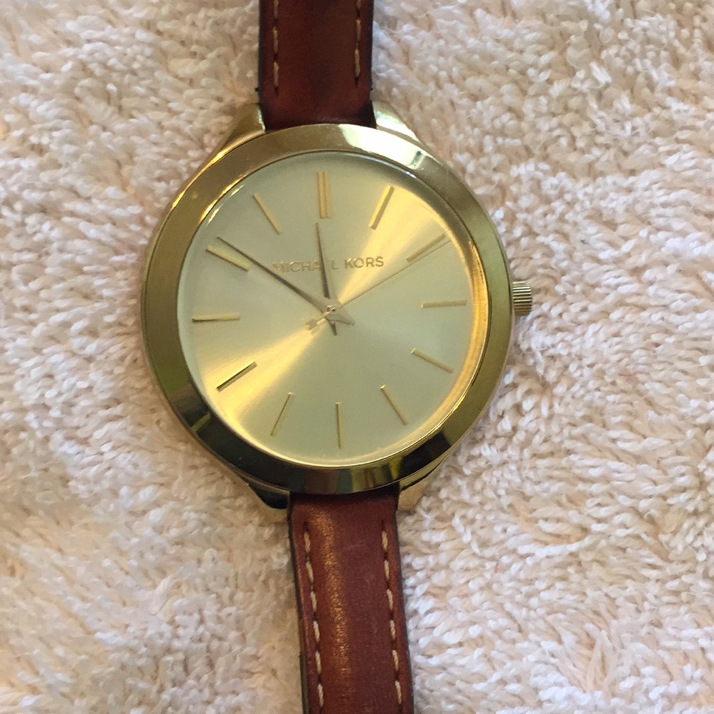 Michael Kors | gold wrap watch